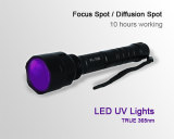 Flashlight Type LED Black Light "LCNDT" Model FL-200